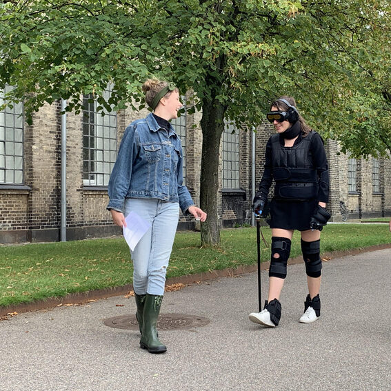 Studerende fra Det Kongelige Akademi, der deltager i DIFFERENT BODIES-workshoppen